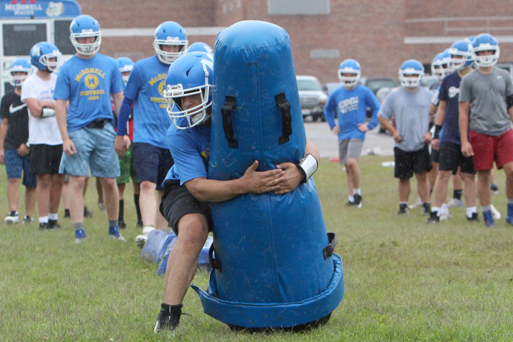 First Day of Football Practice 9-7-20